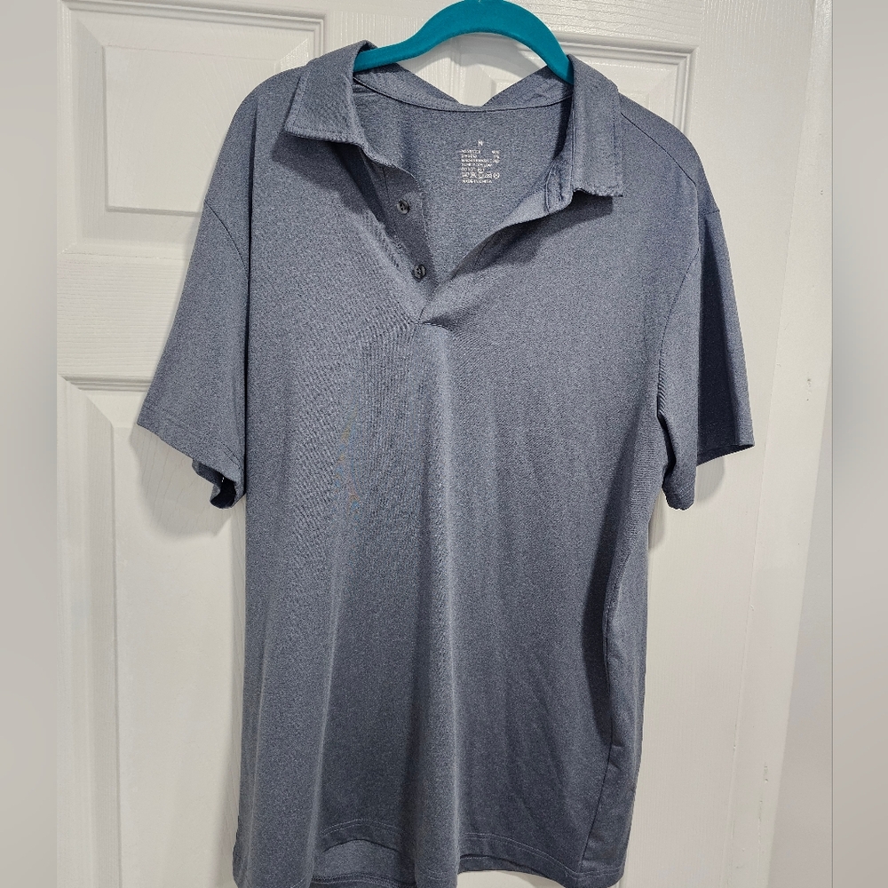 Men's Light Blue Polo Shirt